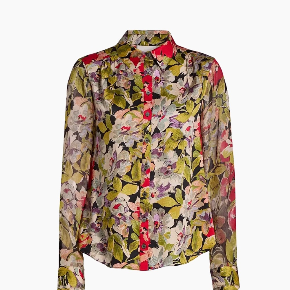 Cinq à Sept   Canyon Bloom Printed Top